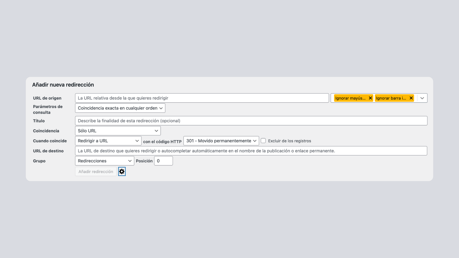 Errores mantenimiento WordPress. Configurar mal las redirecciones